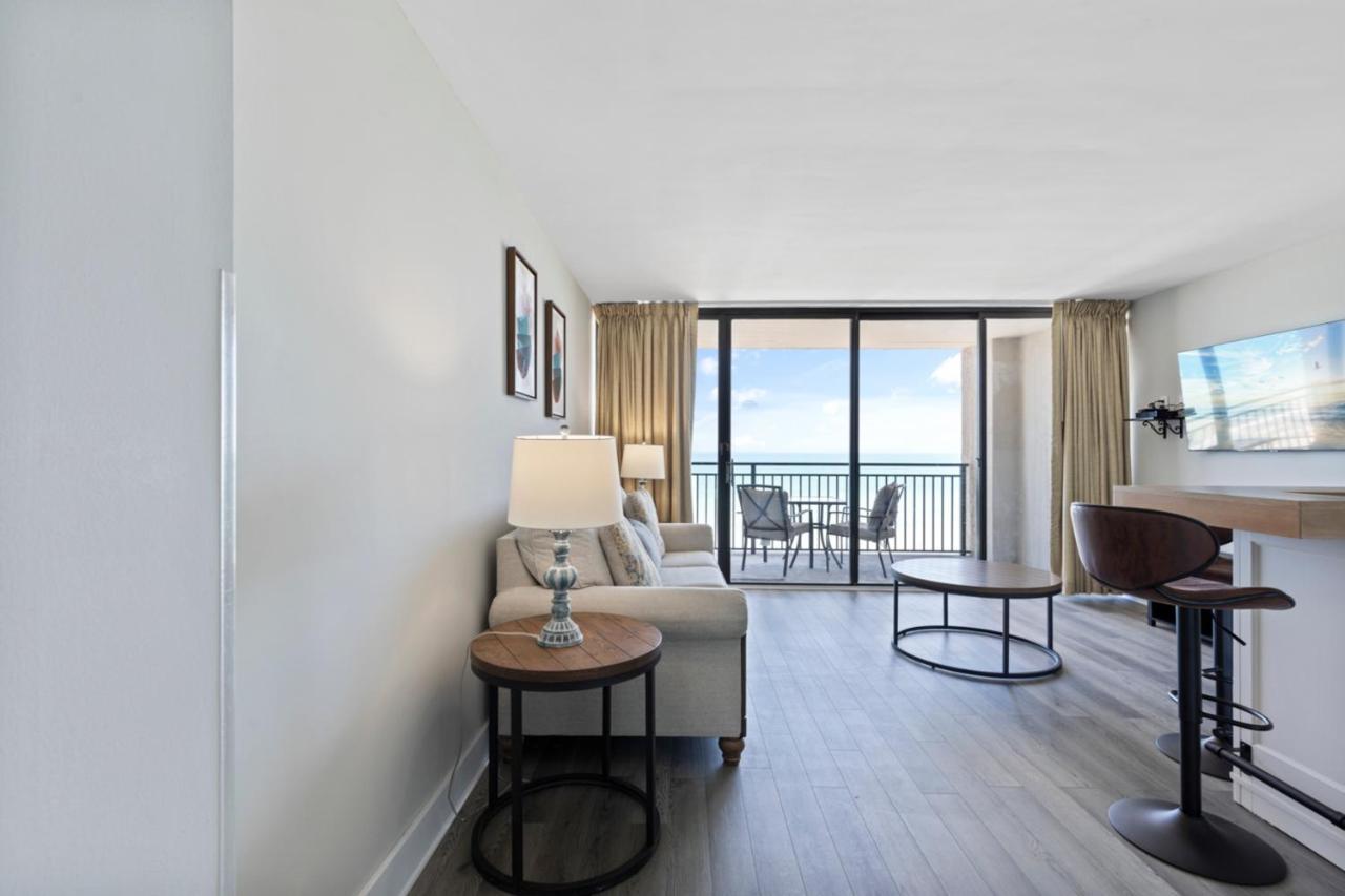 Lively Views From The Balcony At Ocean Forest Plaza Myrtle Beach Buitenkant foto