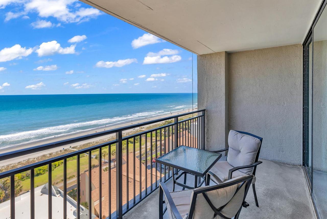 Lively Views From The Balcony At Ocean Forest Plaza Myrtle Beach Buitenkant foto